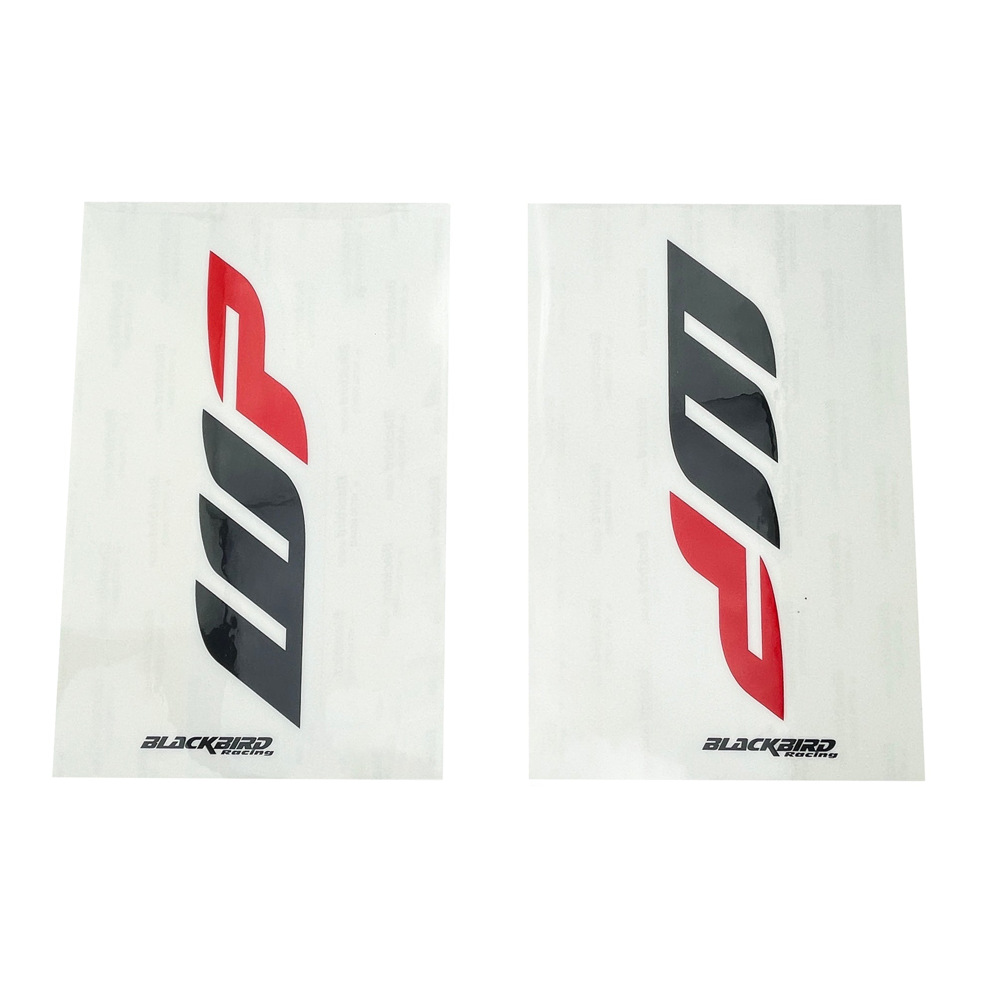 WP FORK DECAL CLEAR, BLACKBIRD DECAL SET 5045W