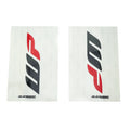 WP FORK DECAL CLEAR,WHITE,BLACK AND RED, BLACKBIRD 5045W1