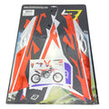 07-10 SX/SXF 08-11 EXC KTM DREAM 5 CHROME EFX GRAPHICS, BLACKBIRD 2527ABCRO