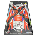 2013-17 SX85 KTM DREAM 5 CHROME DECALS, BLACKBIRD 2539ABCRO