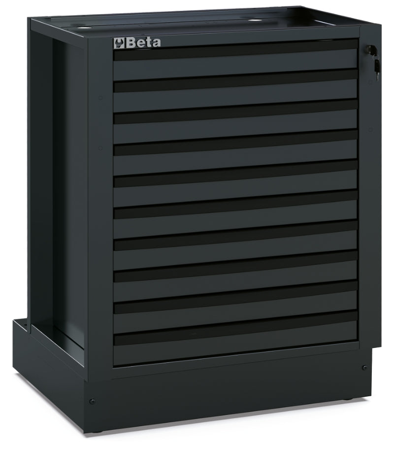 Kit of 10 Colored Drawer Fronts for RSC50, Customizable for Anthracite Grey Worktops - BetaRSC50 5000 RSC50/KFC2011