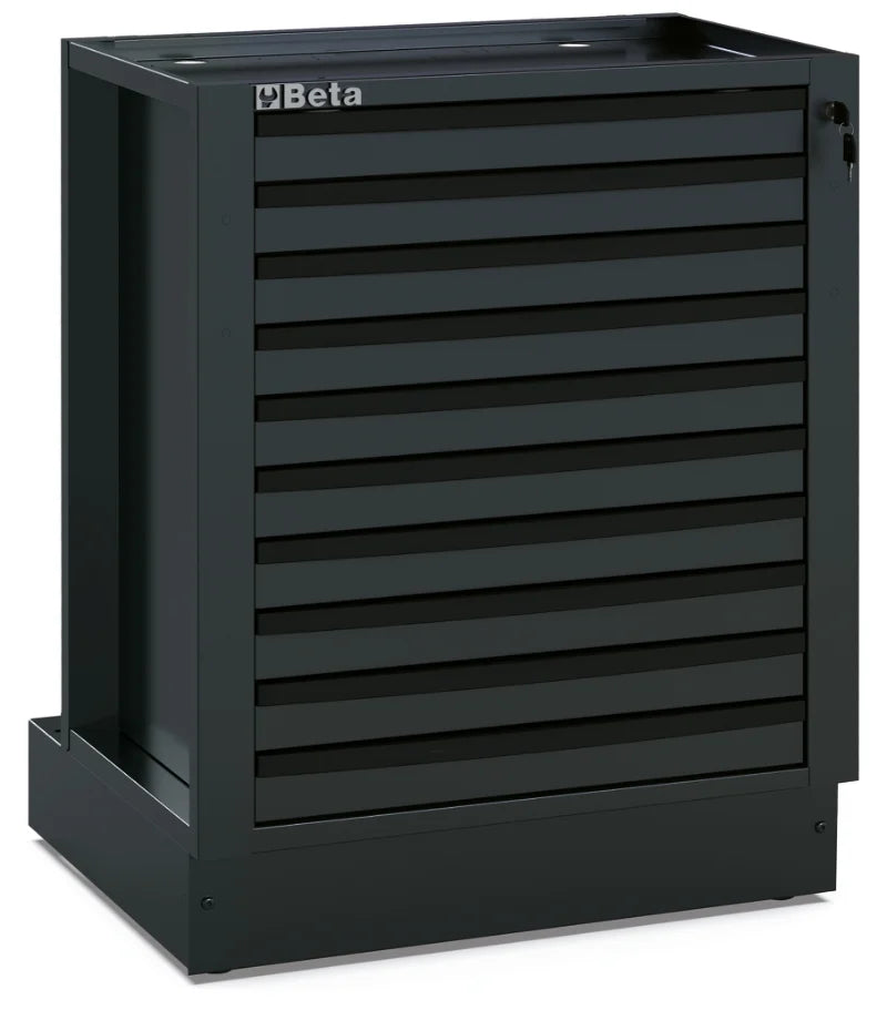 Kit of 10 Colored Drawer Fronts for RSC50, Customizable for Anthracite Grey Worktops - BetaRSC50 5000 RSC50/KFC3000