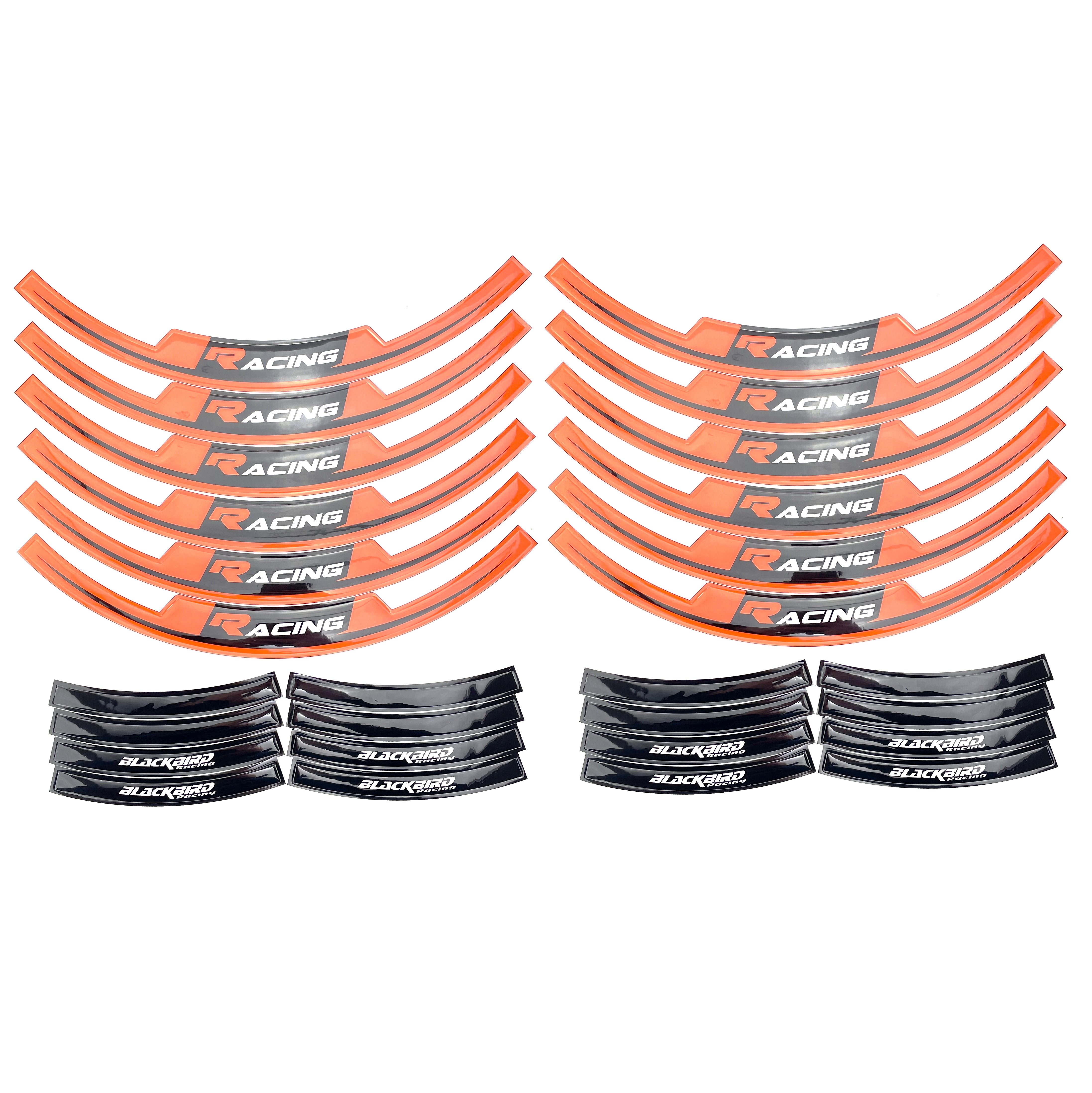 WING RIM STICKER ORANGE, BLACKBIRD 5088/90 – SMXOFFROAD Ltd