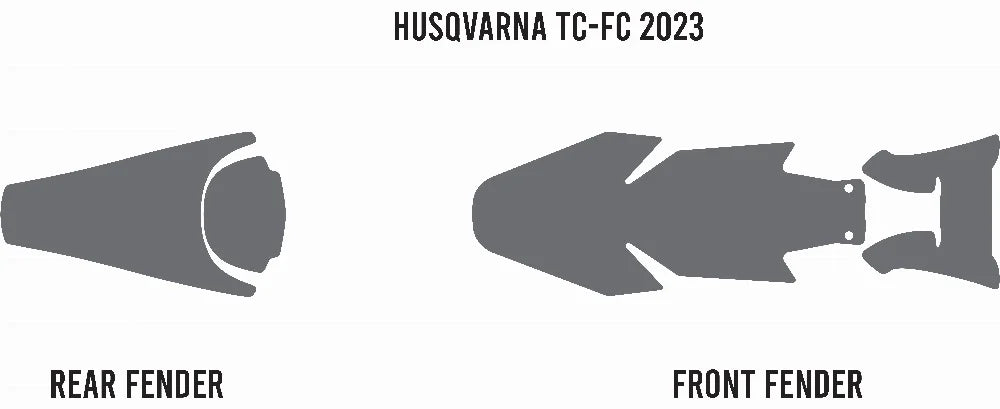 2023-25 TC/FC HUSKY ANTI-MUD FOAM SET, TWIN AIR 177767505