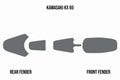2000-2025 KAWASAKII KX 65 ANTI-MUD FOAM SET, TWIN AIR 177767102