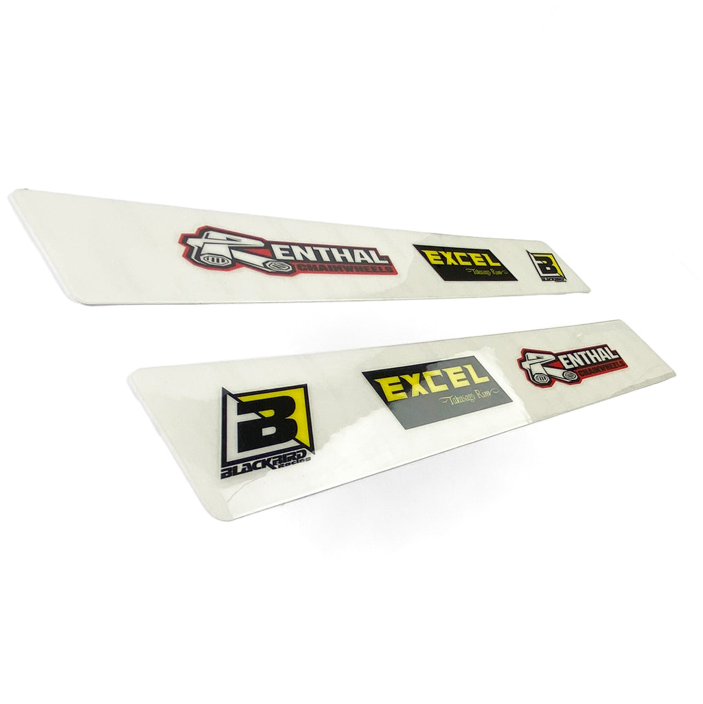 SWINGARM DECAL GASGAS 2024-2025, BLACKBIRD 5906N
