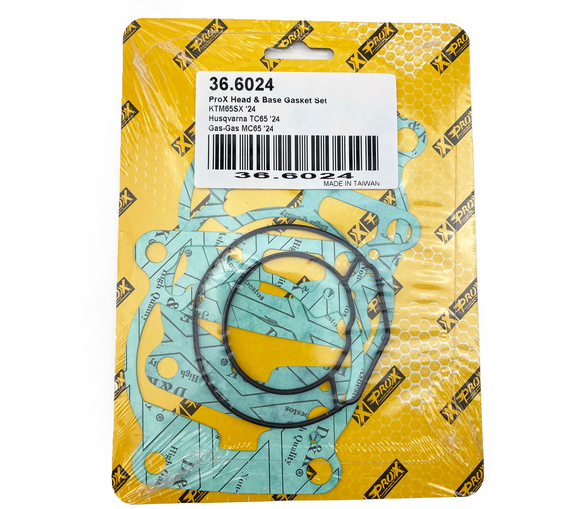 PROX HEAD & BASE GASKET SET, PROX 36.6024 GASGAS/KTM/HUSQVARNA 65cc 2024-2026