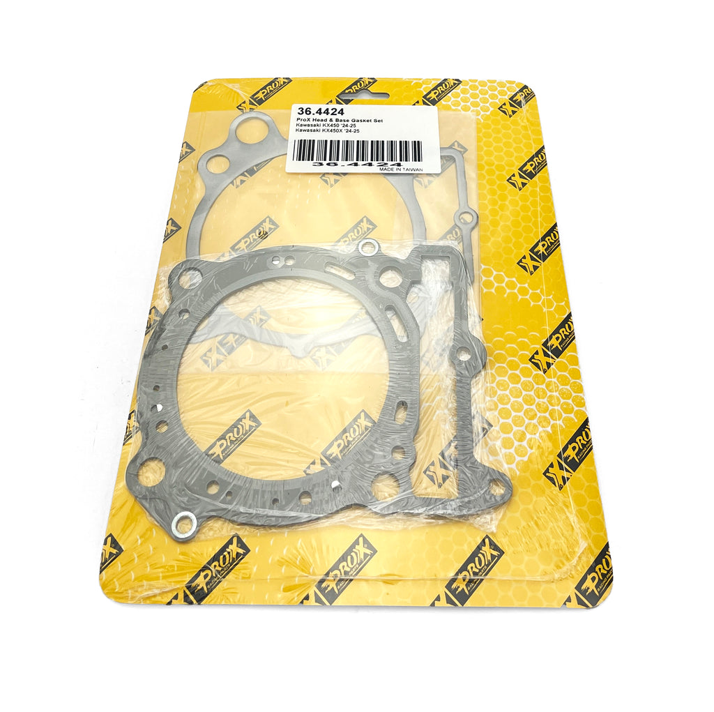 PROX HEAD & BASE GASKET SET, PROX 36.4424 Kawasaki KX450 2024-2025