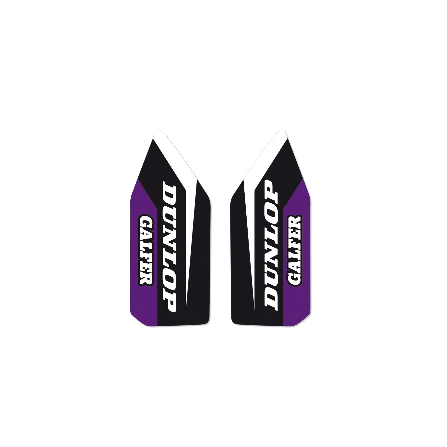 17-25 KXF250 16-25 KXF450 DREAM 5 FORK DECALS, BLACKBIRD 5431AB