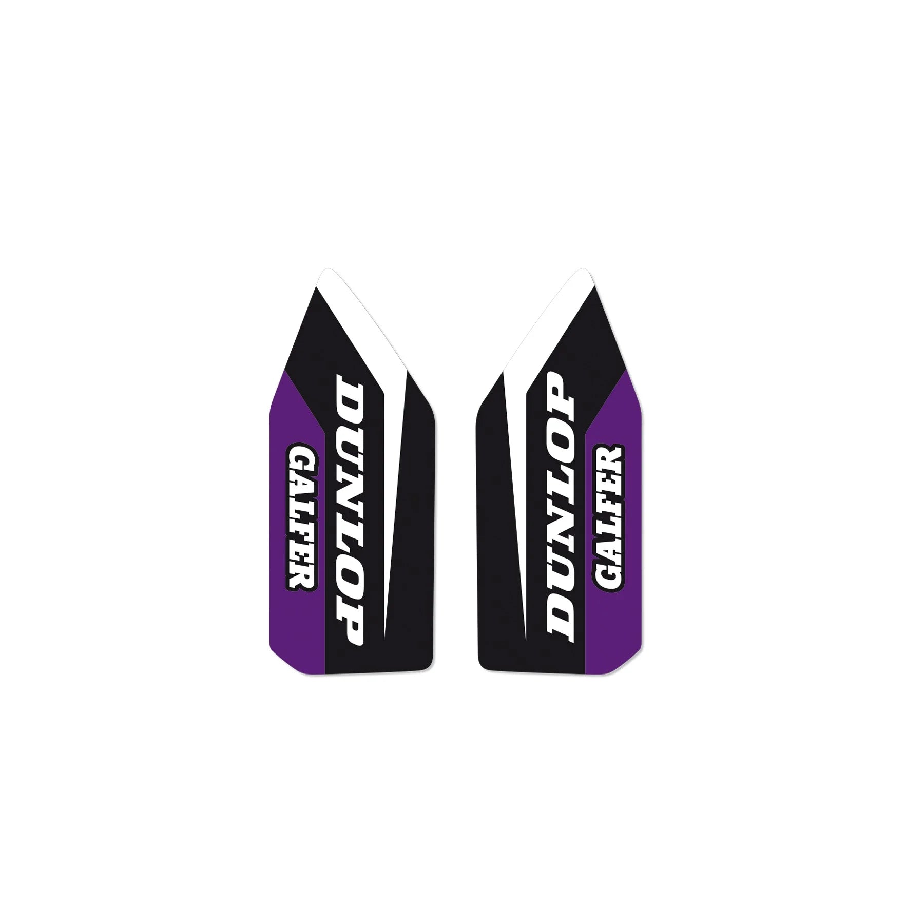 09-16 KXF250 09-15 KXF450  DREAM 5 FORK DECALS, BLACKBIRD 5426AB