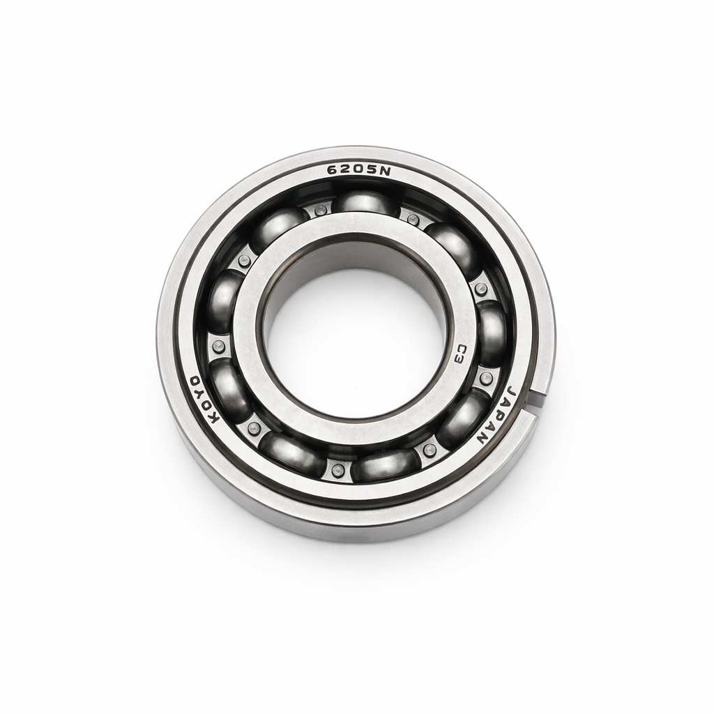 BEARING 6205 NR C3 KOYO 25x52x15 DEEP GROVED SNAP RING W/RING MADE IN JAPAN EACH