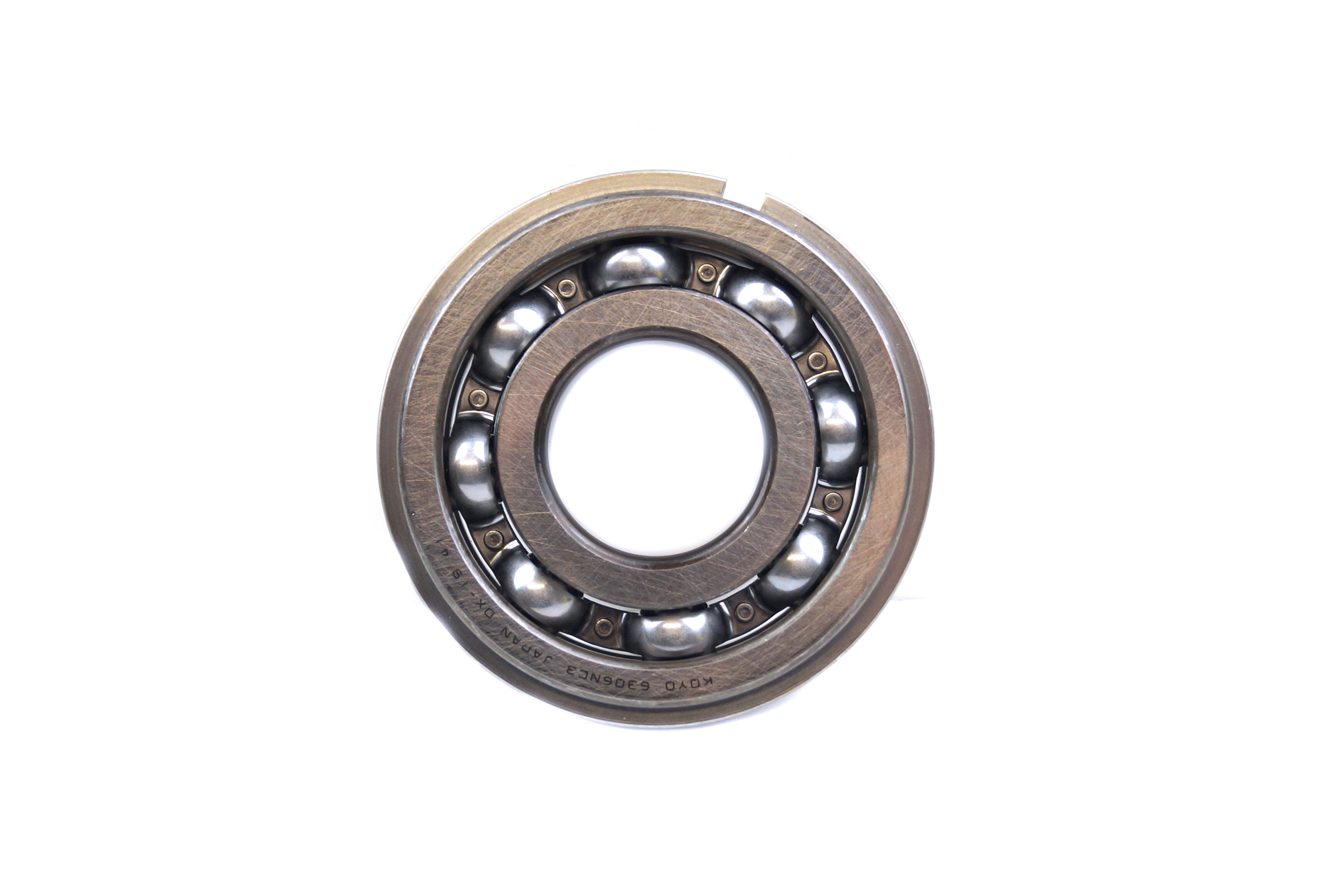 BEARING 6306 N C3 KOYO 25x62x17 SIZE DEEP GROVED SNAP RING W/RING MADE IN JAPAN EACH