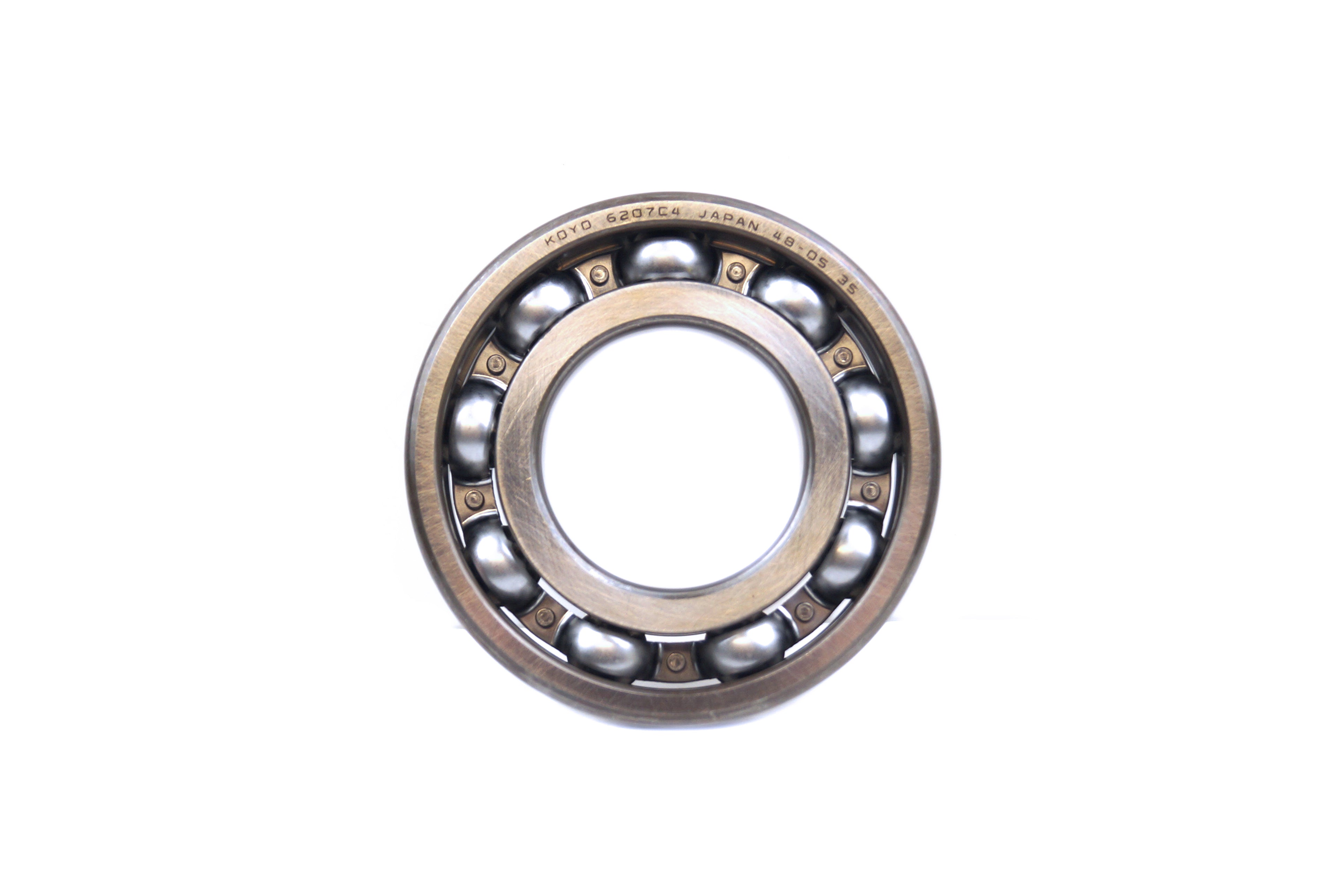 BEARING 6207 C4 KOYO 35x72x17 SIZE 23.6207C4 MADE IN JAPAN EACH
