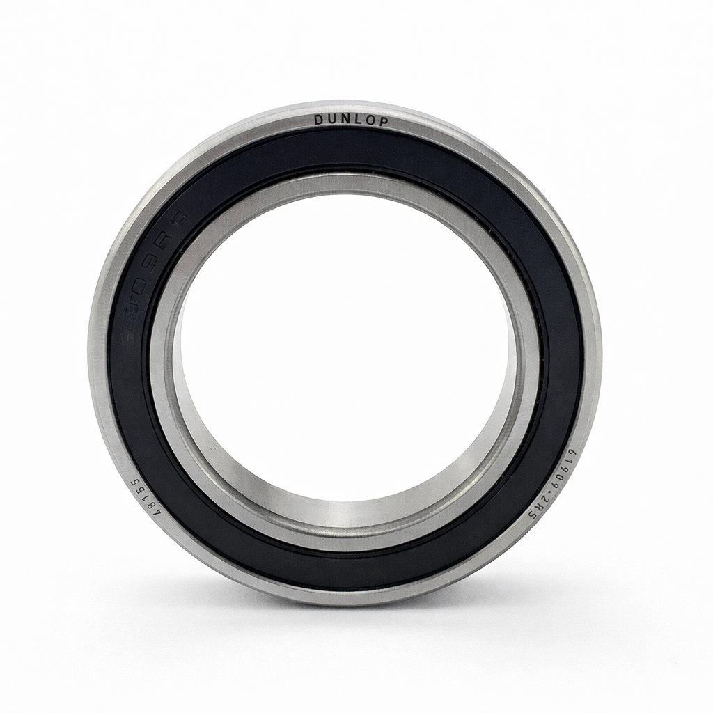 BEARING 6909 2RS DUNLOP 45x68x12 SIZE SEALED 61909 2RS EACH