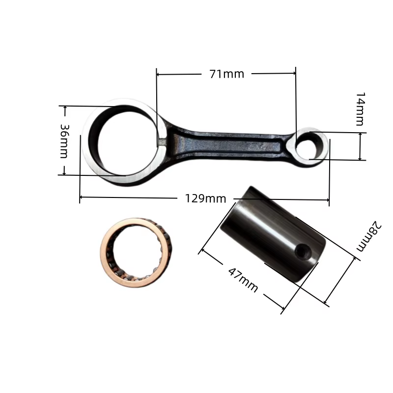 CONNECTING ROD KIT 06-17 HONDA CBF CB CRF XR 150 E F L
