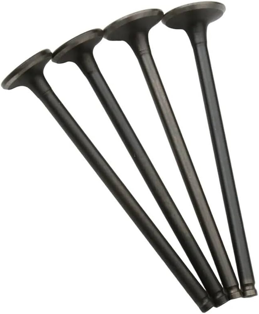 4Pcs INTAKE & EXHAUST VALVES YAMAHA MT VP X-CITY WR YP X-MAX YZF 125 1B9-E2121-00 5YP-E2111-01