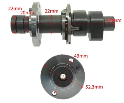 Camshaft Assembly Suzuki DR650 DR 650 96-24 FREEWIND 650 XF650 97-00 12710-32E01 12840-32E00 12850-32E00