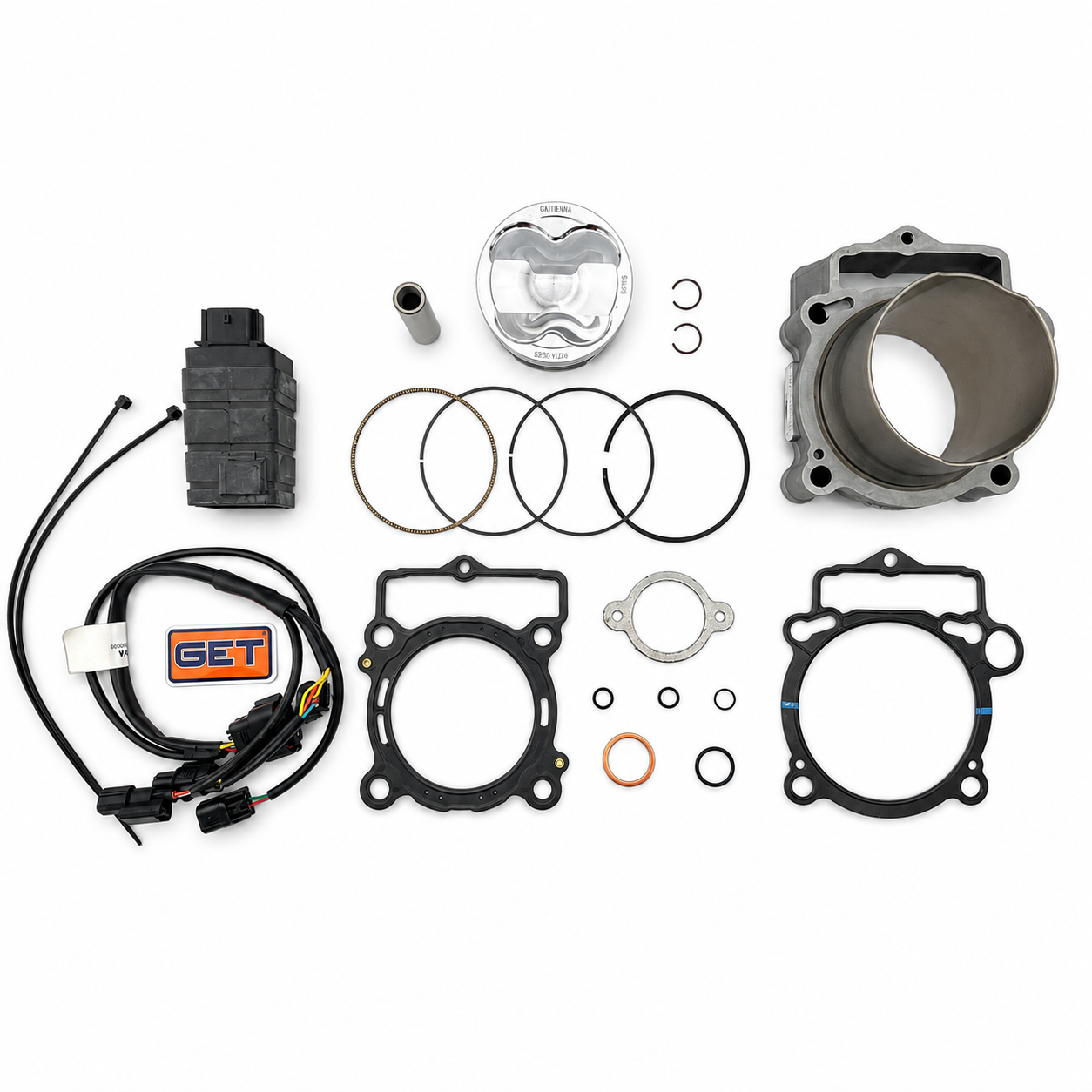 CYLINDER FULL KIT 85MM KTM SX-F/XC-F 250 19-22, ATHENA P400270100025 300CC BIG BORE, (Piston included)