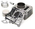 CYLINDER KIT BIG BORE 57.40mm YAMAHA YBR 125 TTR125 L E TO 150CC