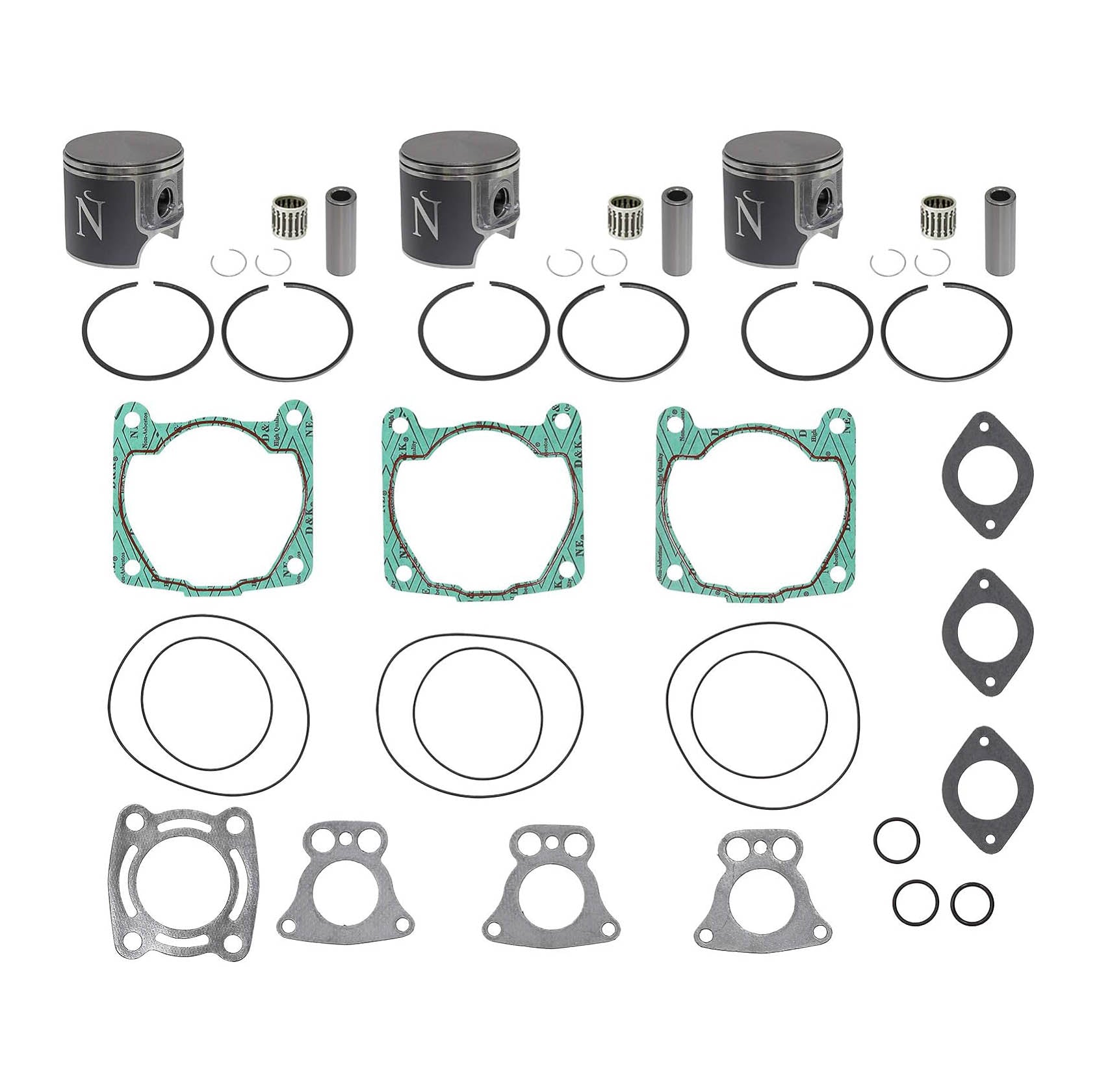 TOP END KIT POLARIS 1050 96-99, NAMURA NW-50000-2K1 +0.50 81.50MM