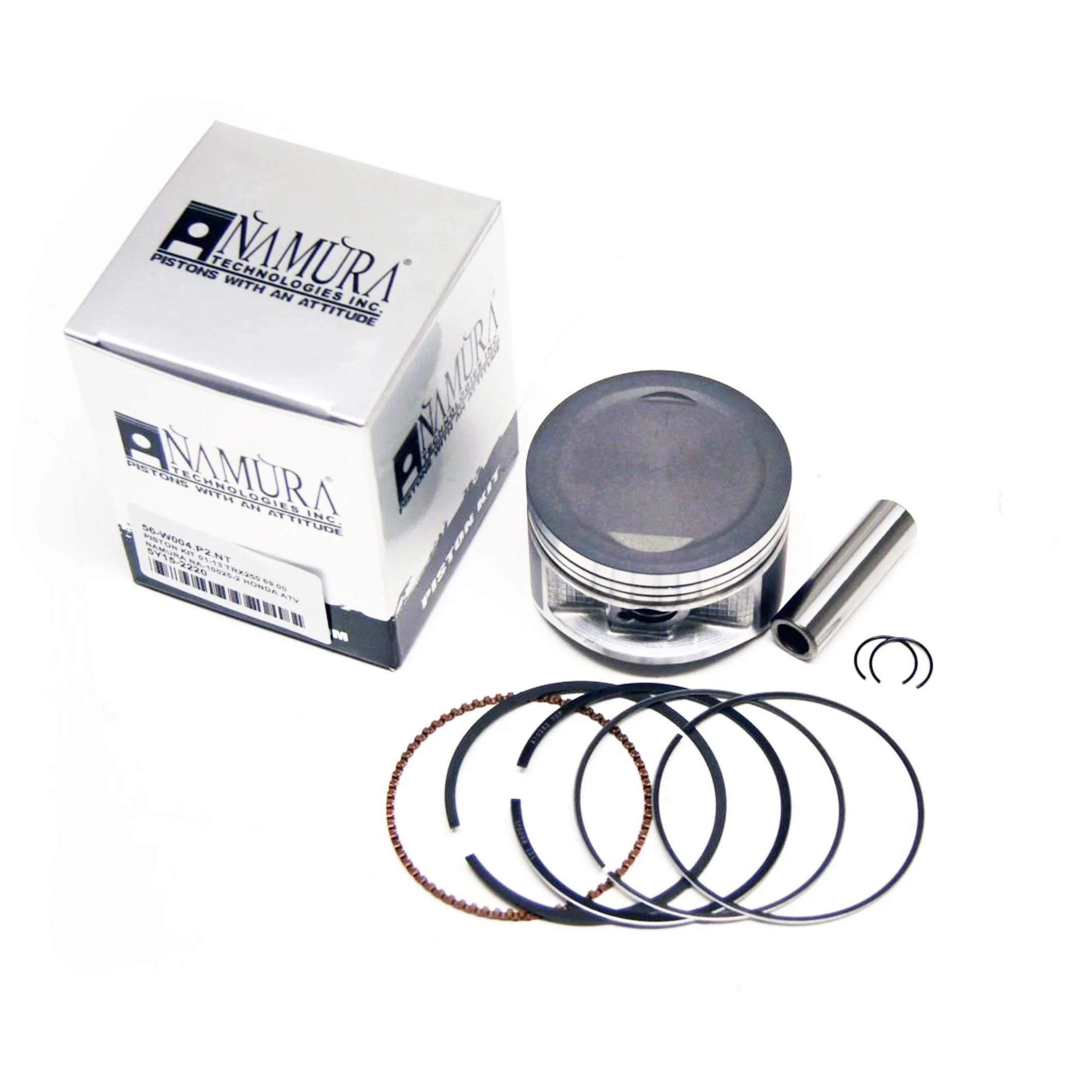 PISTON KIT 01-13 TRX250 69.50, NAMURA NA-10025-4 HONDA ATV
