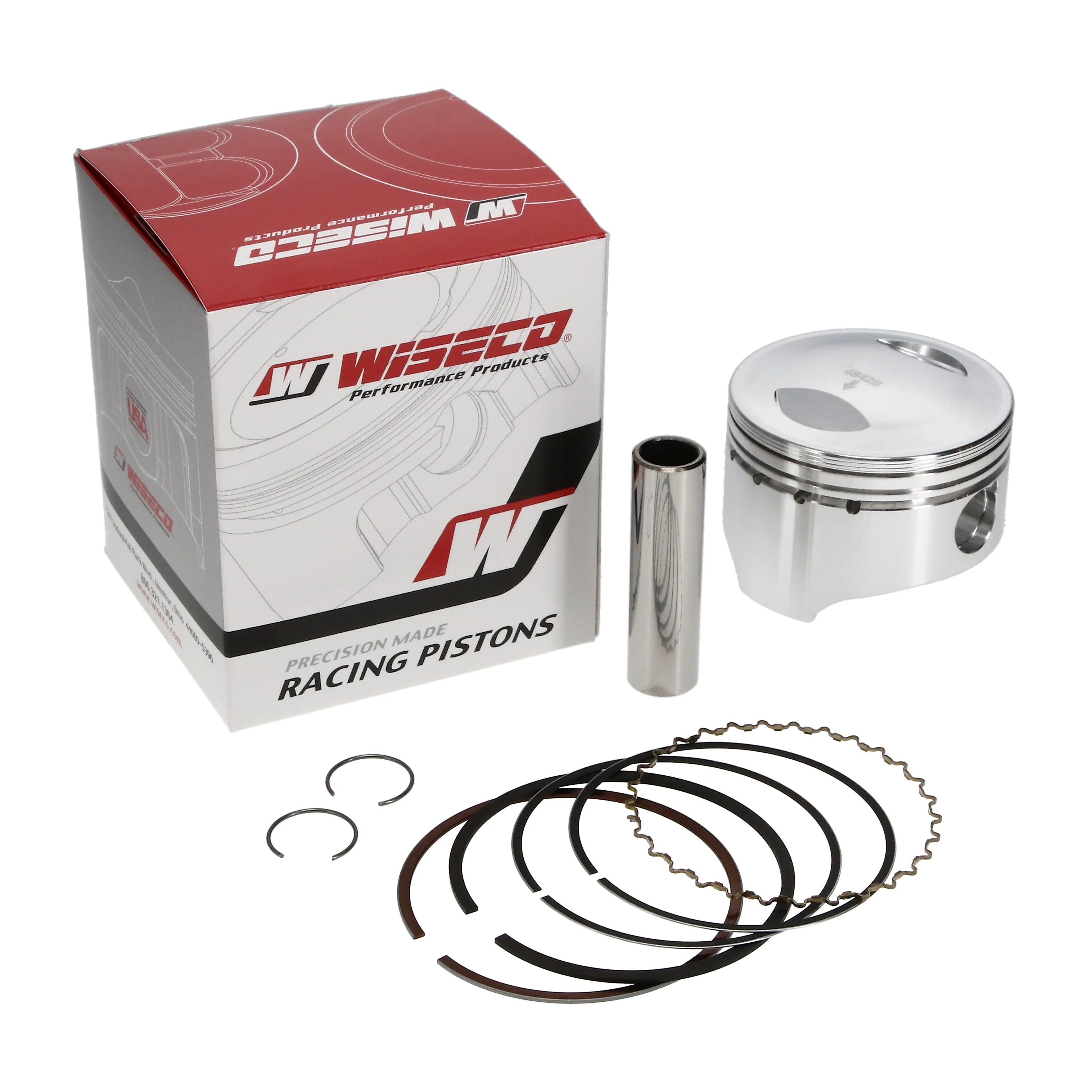 PISTON KIT LT230 LT4 WD 66.00, WISECO 4382M06600 SUZUKI ATV