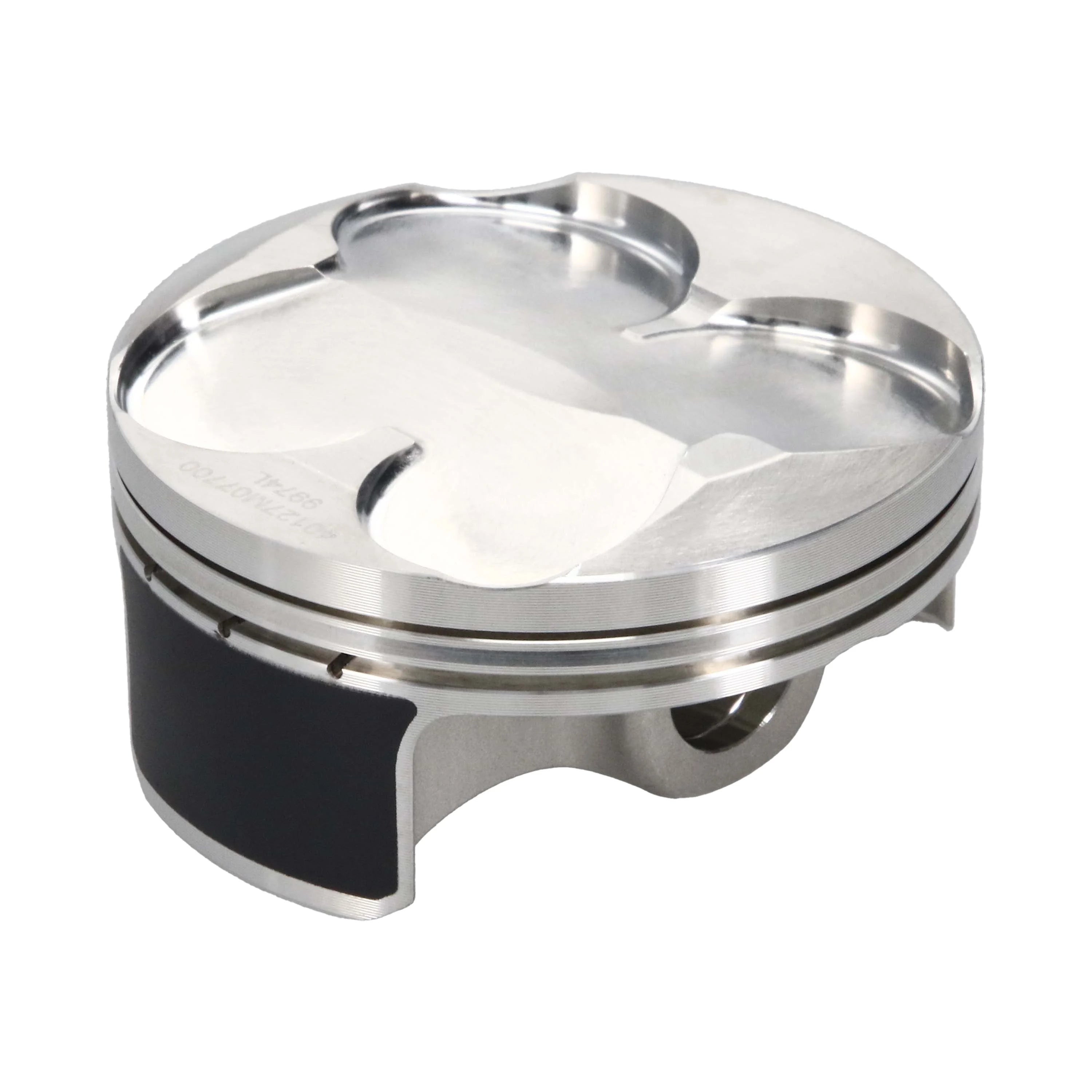PISTON KIT 14-15 YZ250F 14.5, WISECO RE812M07700 77mm, RACERS ELITE Asymmetric Skirt