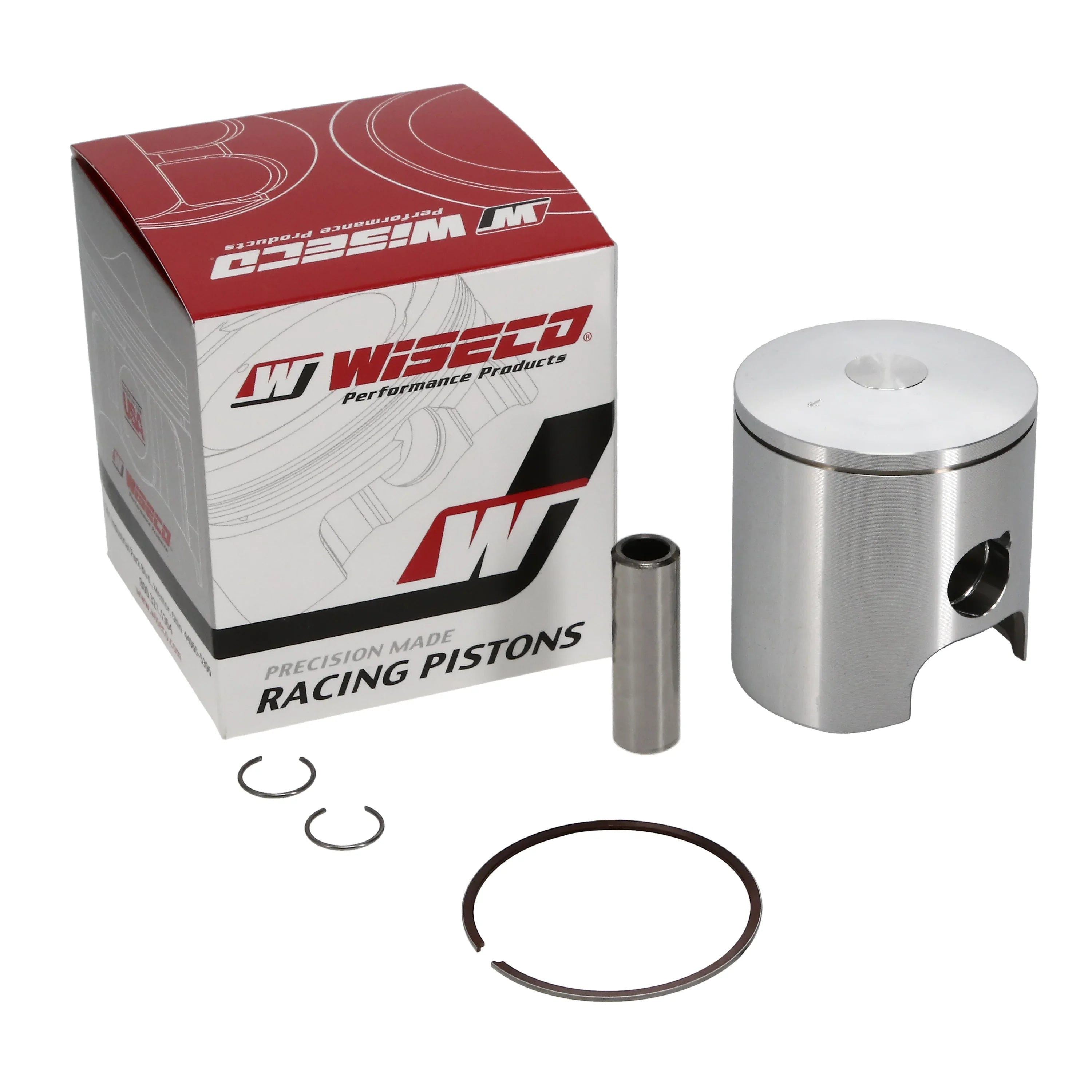 PISTON KIT 1987 CR125 54.50, WISECO 553M05450 HONDA MX