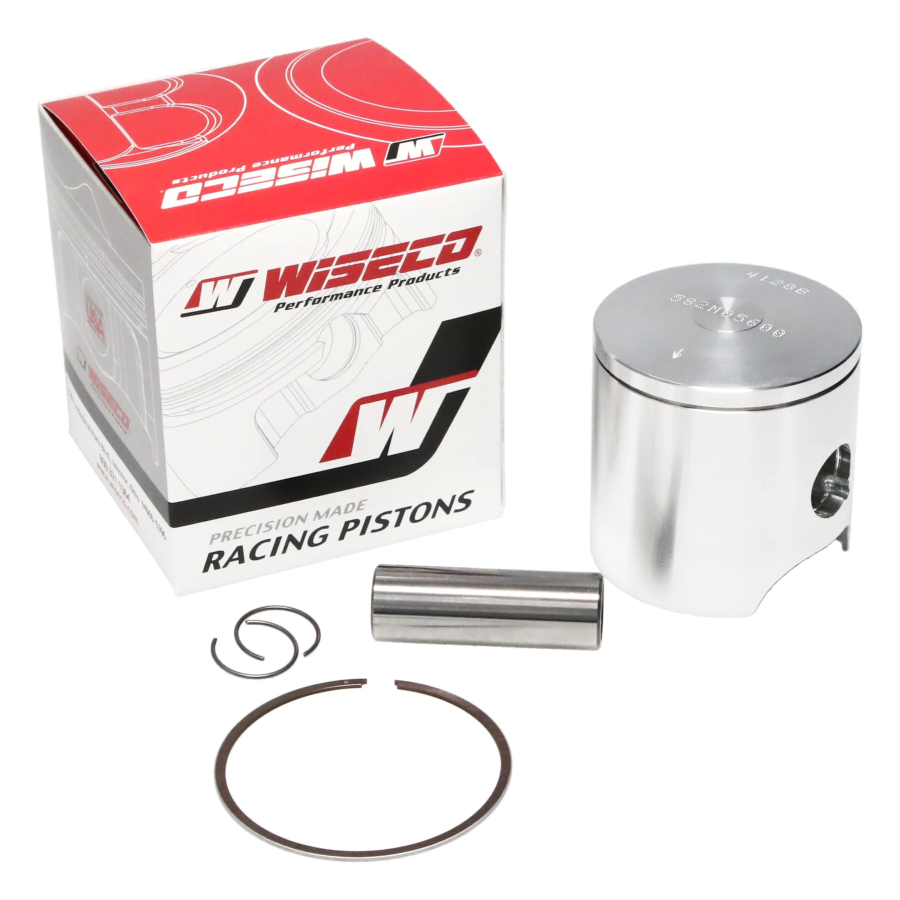 PISTON KIT 1989 YZ125 57.00, WISECO 582M05700