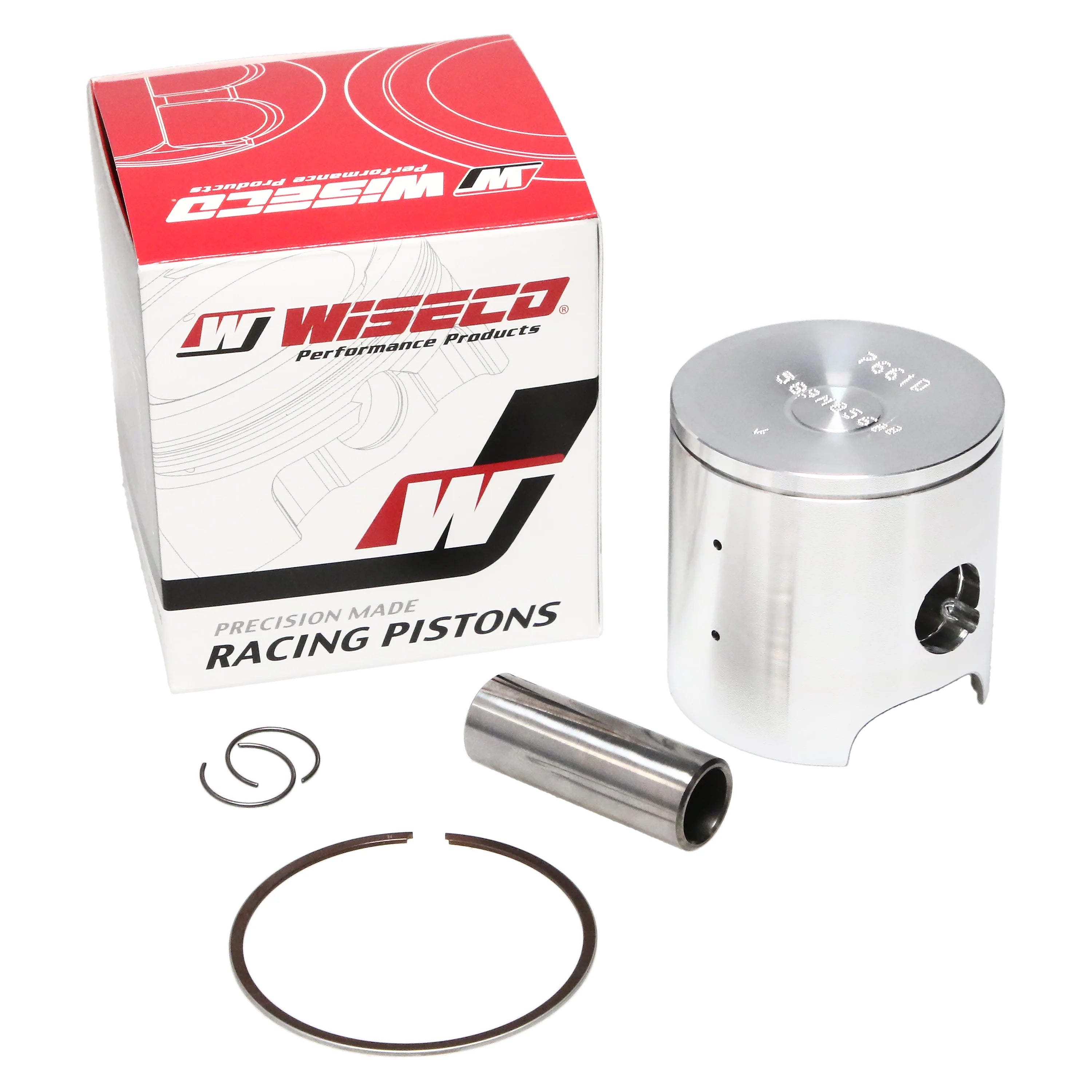 PISTON KIT 1990 KX125 56.00, WISECO 589M05600 Pro-Lite
