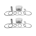 PISTON KIT SET-2 APRILLIA MANA, JE-317222, BORE 90.00 BIG BORE, John Deere 850i RSX 2013-ON