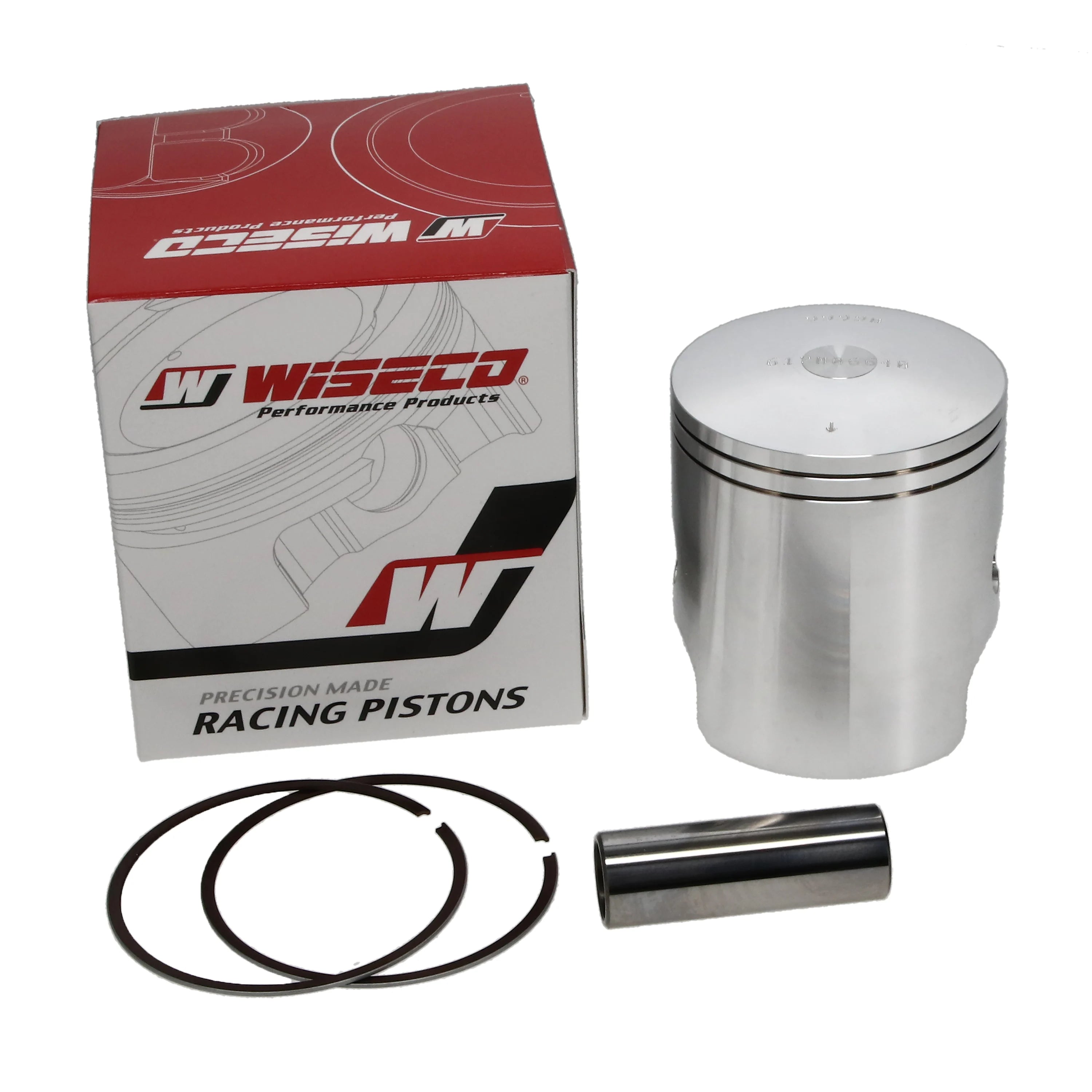 PISTON KIT 92-01 KX250 66.40, WISECO 617M06640A PRO-LITE