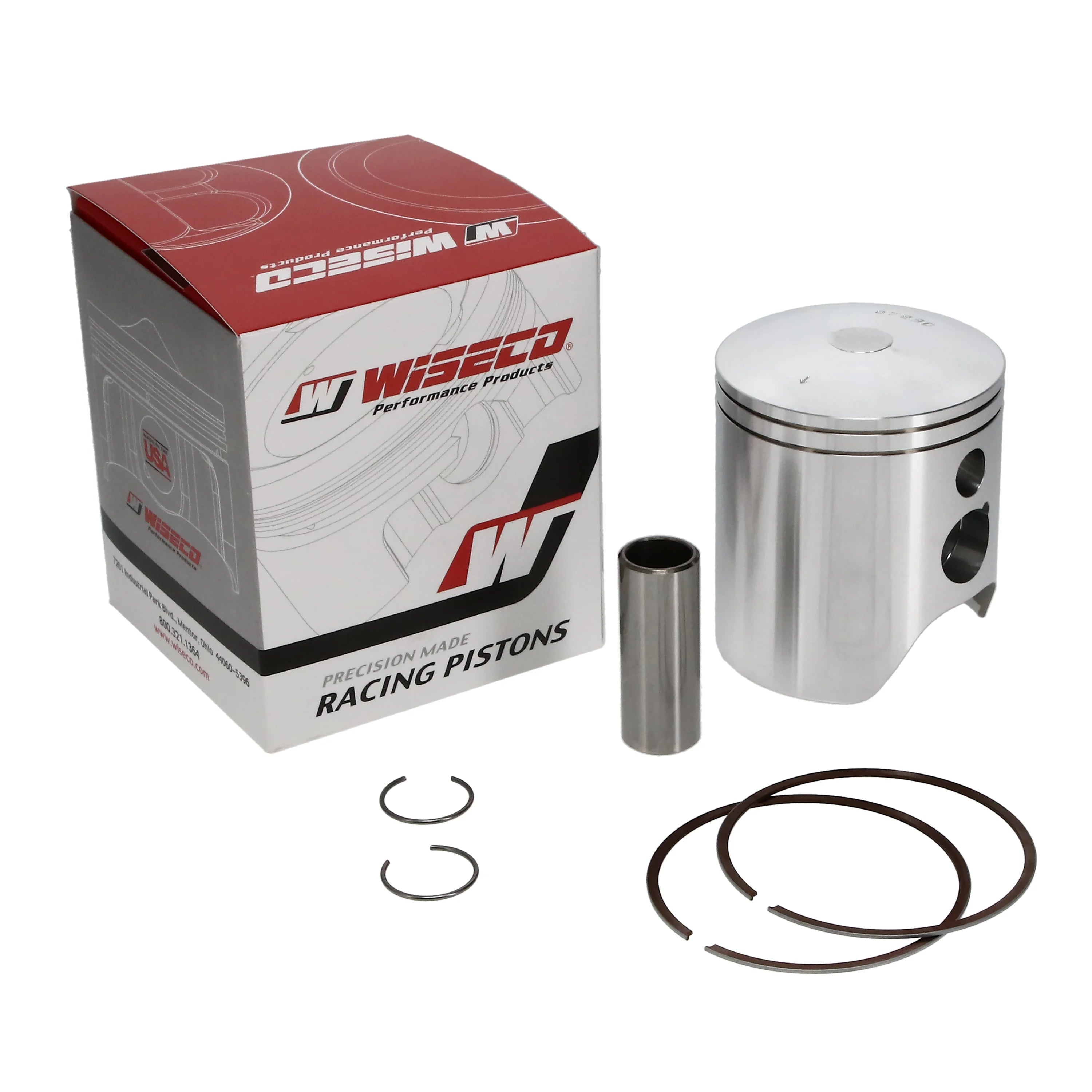 PISTON KIT 89-95 RM250 67.00, WISECO 642M06700RMX250 89-98