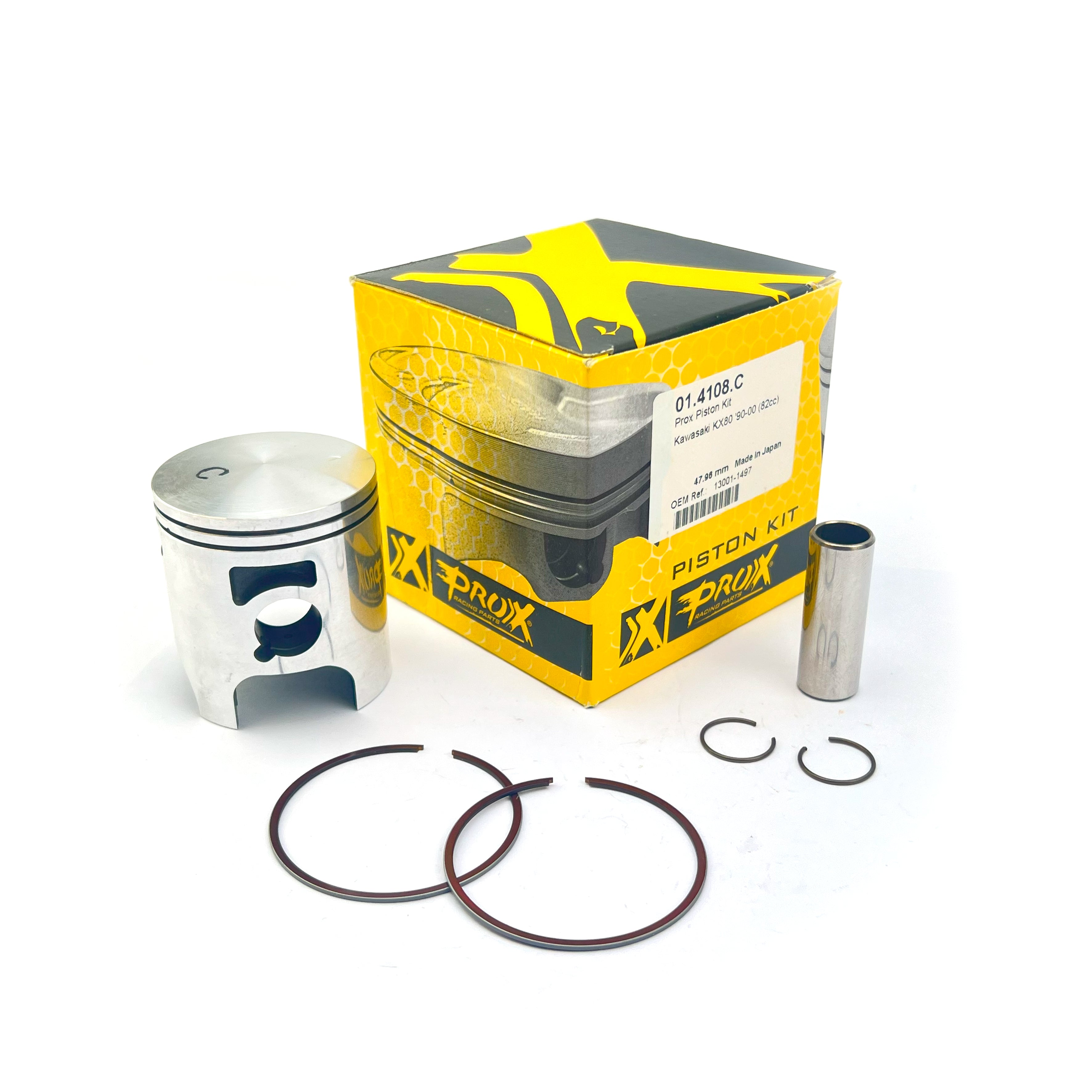 PISTON KIT 88-00 KX80 48.00 A, PROX 01.4108.A