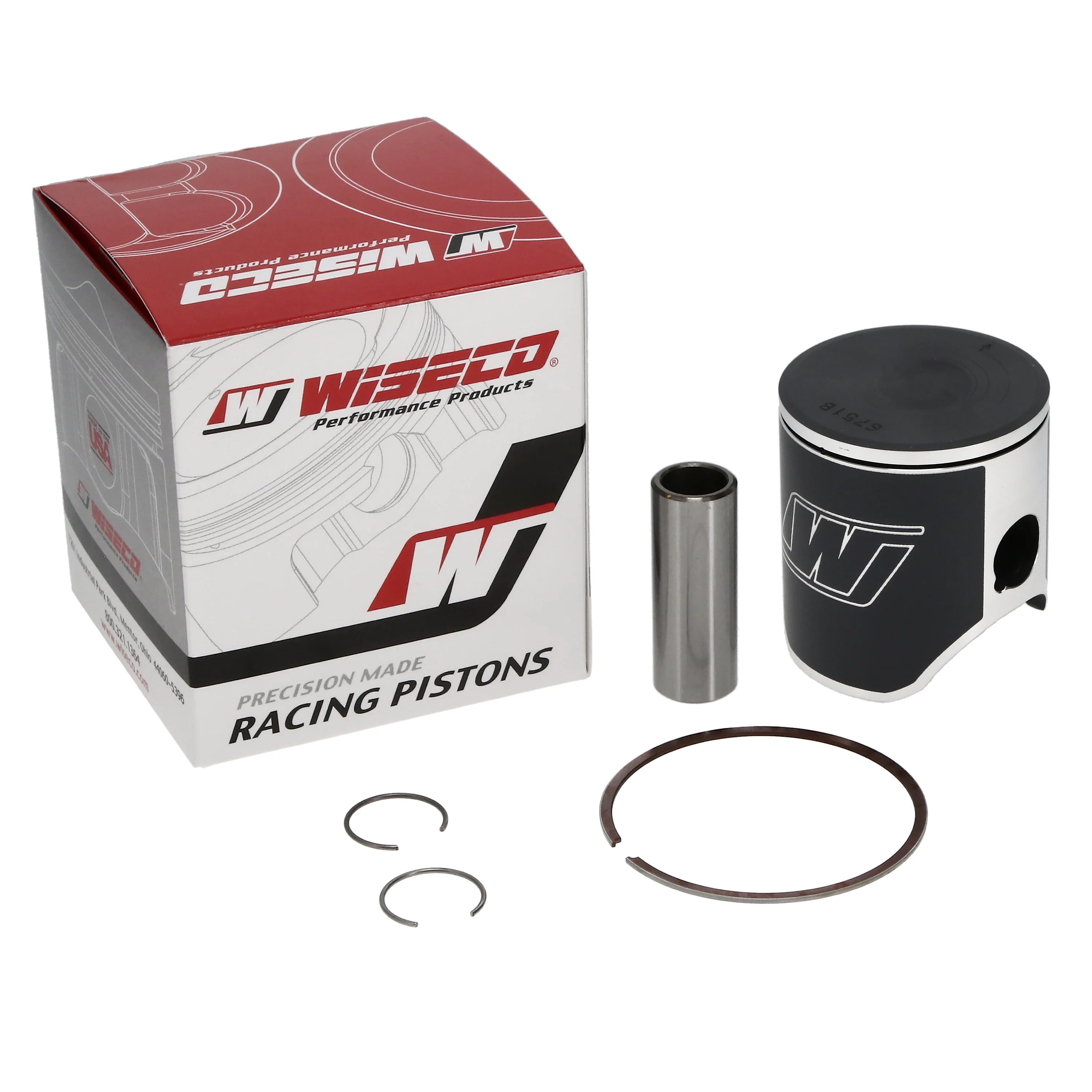 PISTON KIT 04-08 KX125 56.00, WISECO 834M05600 PRO-LITE