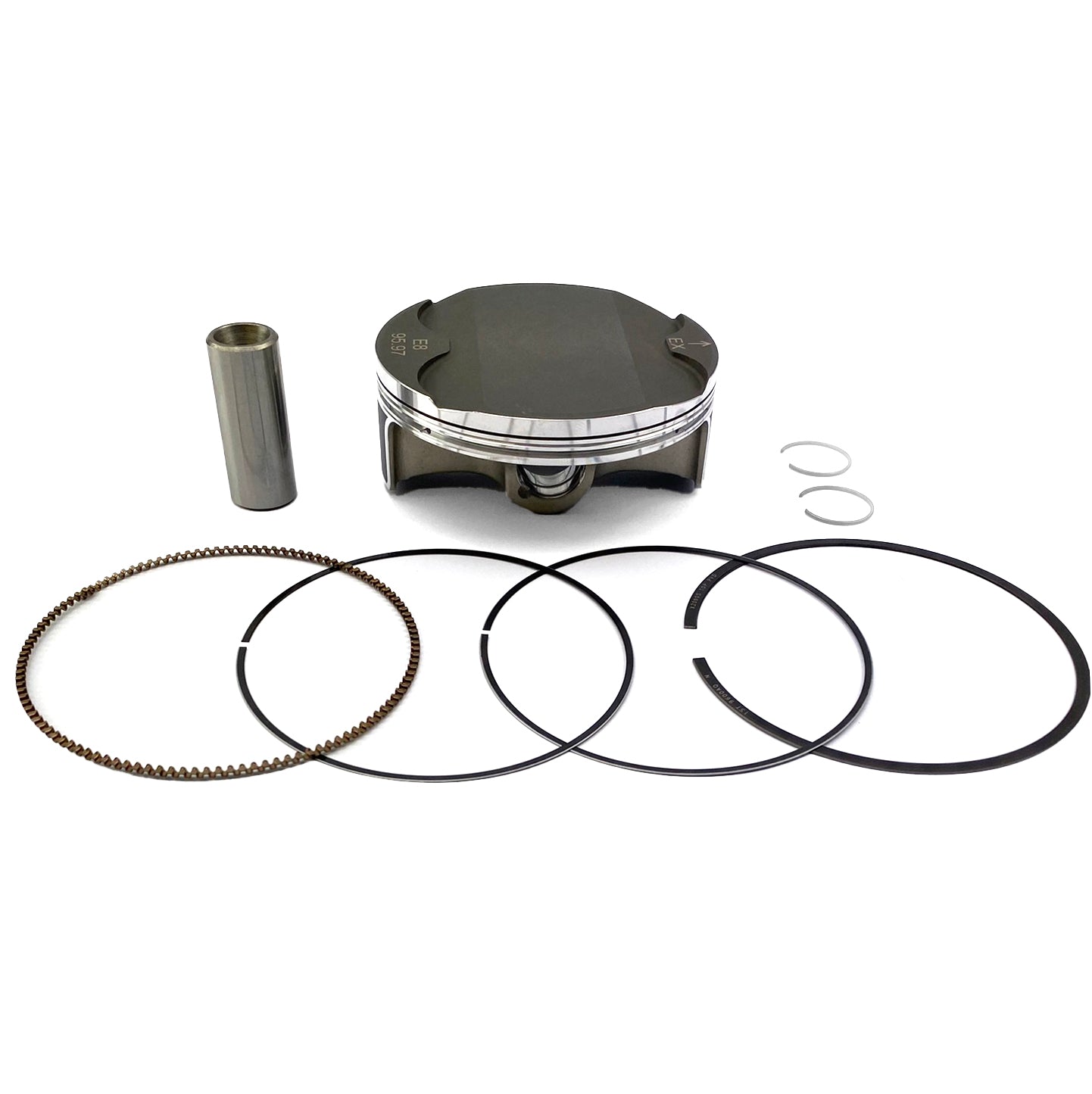 PISTON KIT 19-23 KX450F 96.00 A, NAMURA FORGED FX-20090