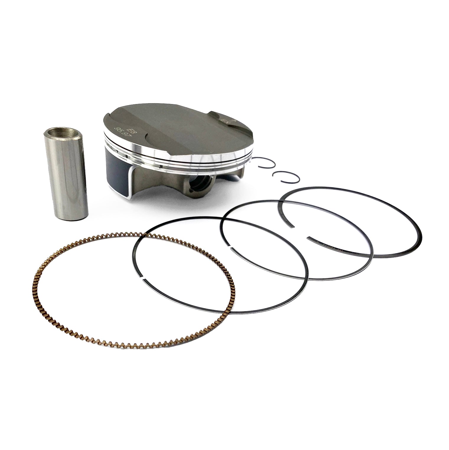 PISTON KIT 19-23 KX450F 96.00 A, NAMURA FORGED FX-20090