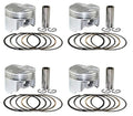 PISTON KIT SET OF 4 56.00mm CB400 Honda CB-1 CB1 CB 1 CB400SF VTEC 400 I II III IV NC31 NC36 NC39