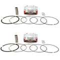 PISTON KIT 1198S DUCATI, WOSSNER K8833DA-2 ROAD