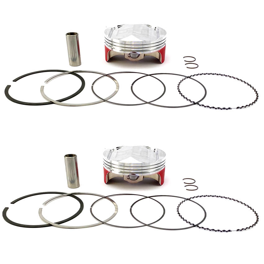 PISTON KIT 1198S DUCATI, WOSSNER K8833DA-2 ROAD