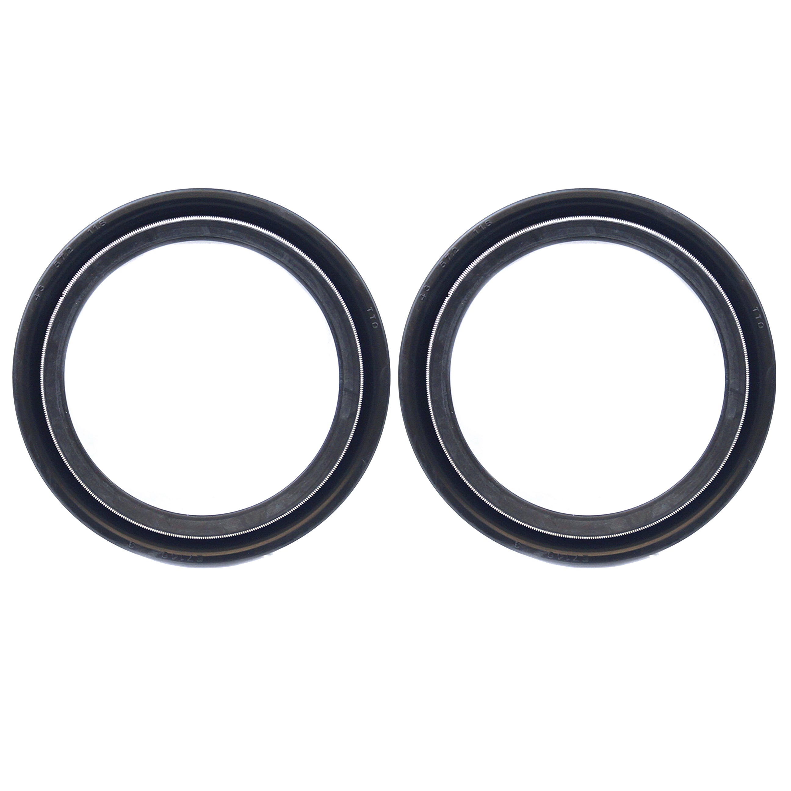 FORK DUST SEAL SET 57-137 DUST SEAL KIT 43MM WP