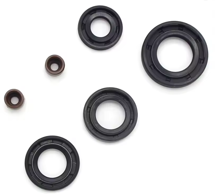 ENGINE OIL SEAL KIT 79-16 HONDA XL CRF XR 100 S F R RUBBER