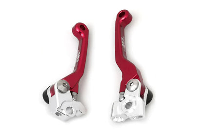 BETA 125 200 250 300 350 390 430 480 RR XTRAINER 2013-2023 AS3 MANETAS FLEXI DE FRENO Y EMBRAGUE DELANTERO ROJO