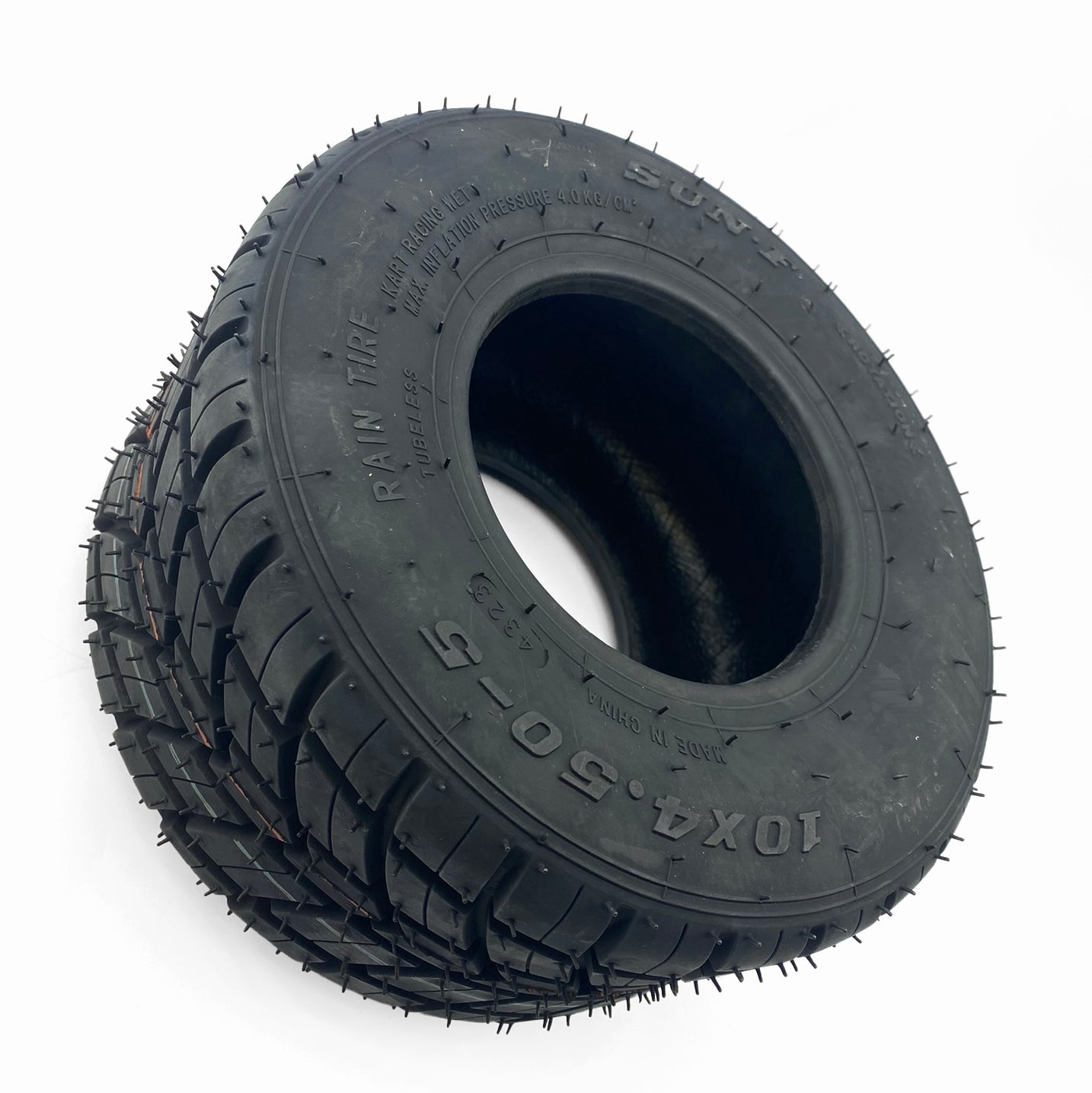 10x4.50-5 K-001R SUNF 4PLY GO KART RAIN TYRE
