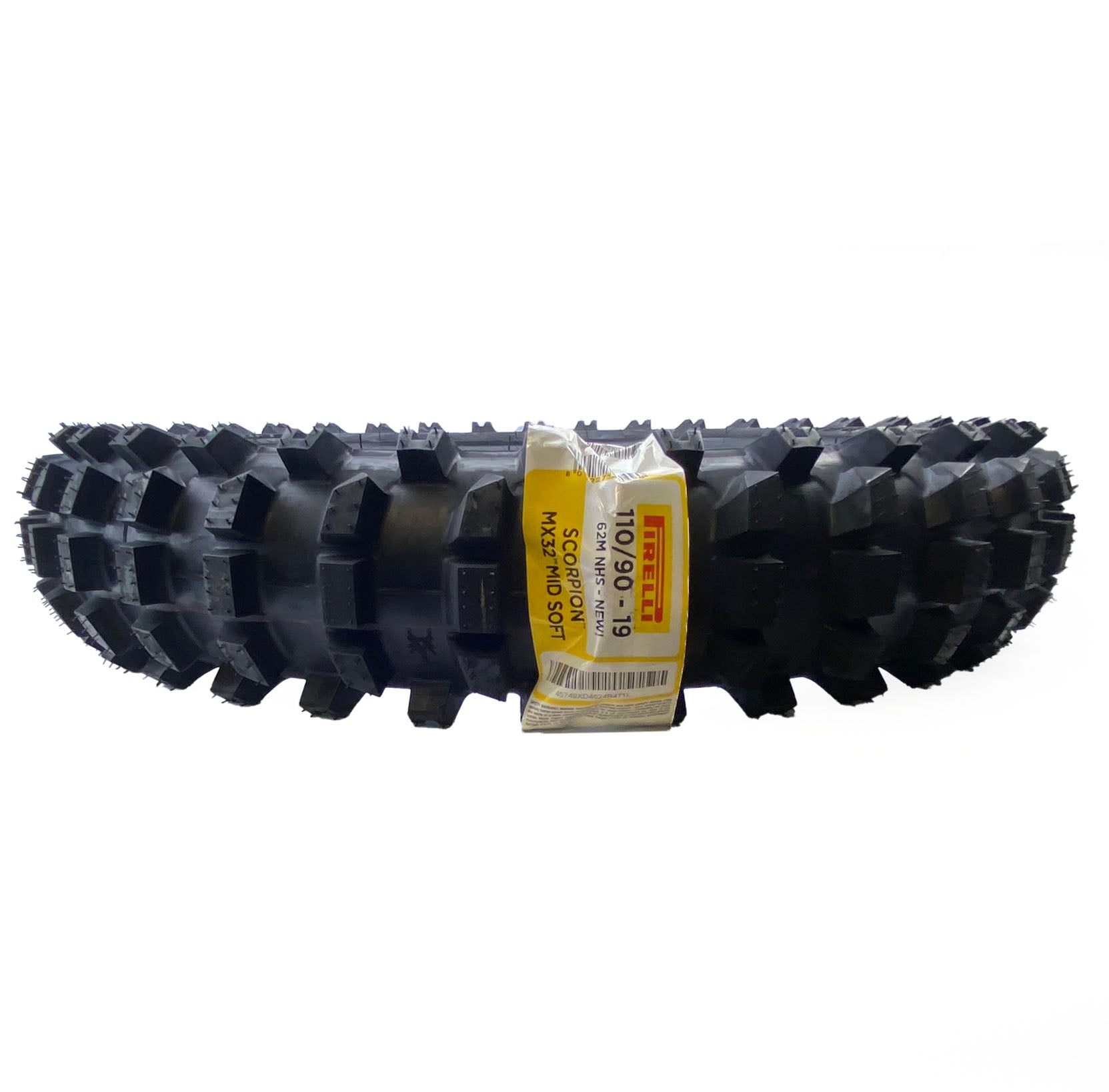 19-110/90 MX32 MID SOFT 62M, PIRELLI SCORPION TYRE 4574900 NEW 2025 MX32