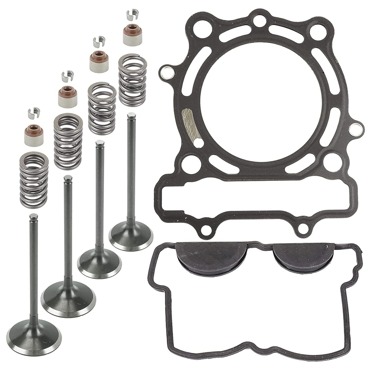 Not available at this time  ............... Valve Intake Exhaust Cylinder Springs Head Gasket Kit Kawasaki KX250F 2009-2016