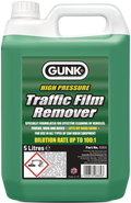 GUNK TRAFFIC FILM REMOVER 5L 100:1 STANDARD CONCENTRATION TFR 6869