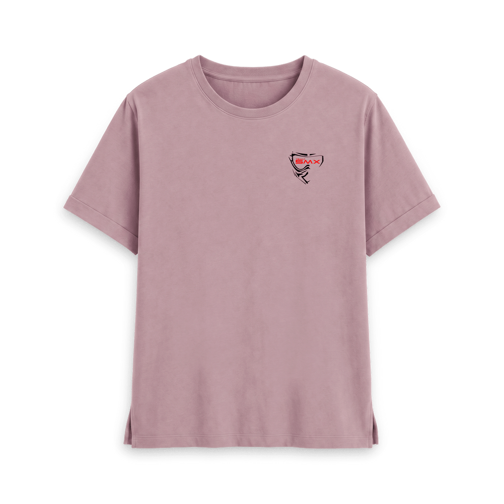 Mauve Printed T-shirt Front