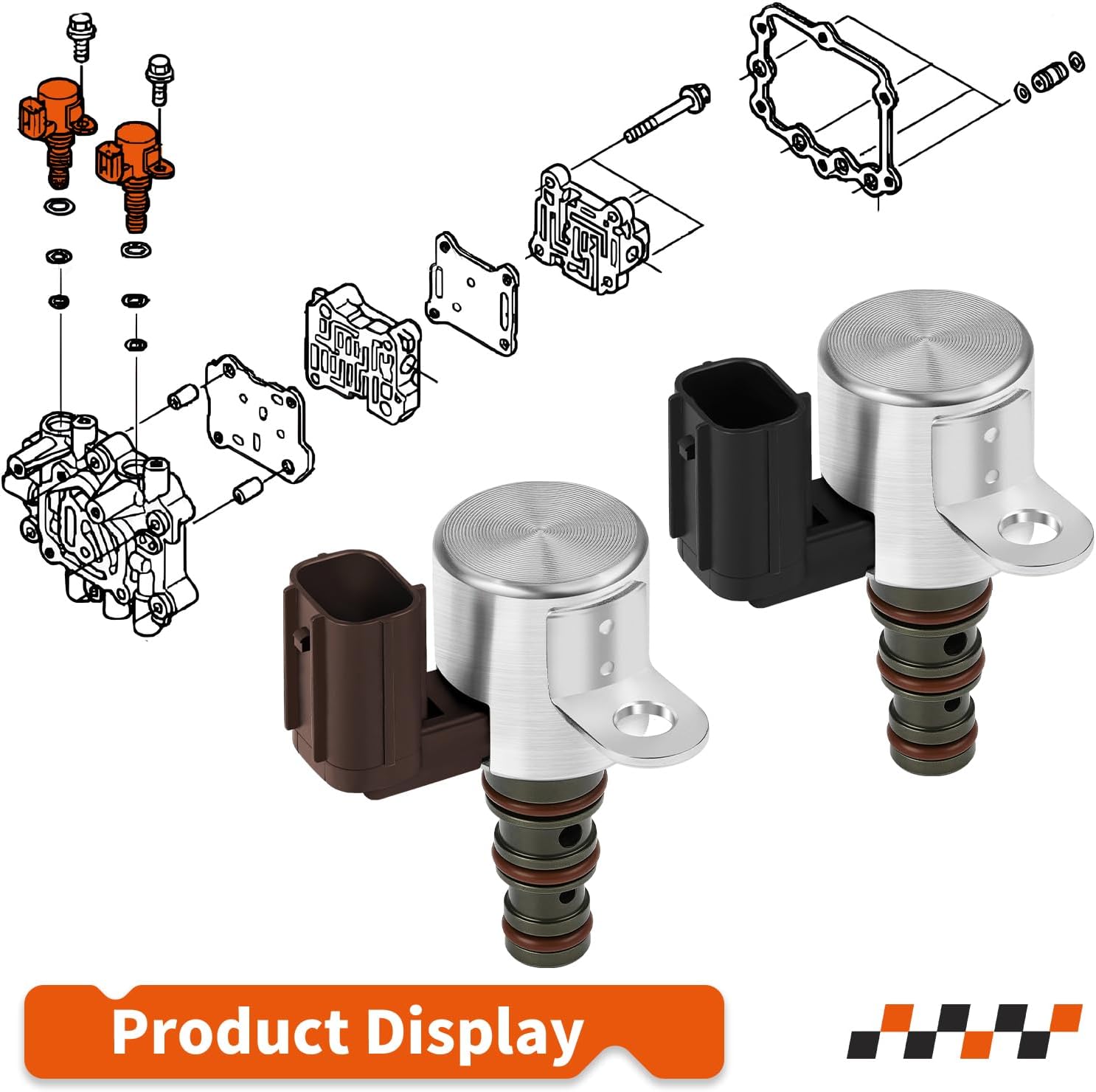SHIFT SOLENOID KIT 03-24 HONDA TRX FA FGA MUV SXS M2 M4 650 680 700 38620-HN8-003 38630-HN8-003