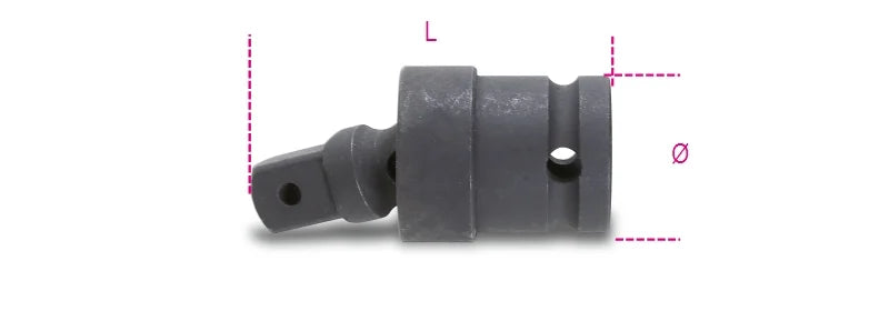 1/2 Drive Impact Universal Joint, 64mm Length - Beta Tools 720/25